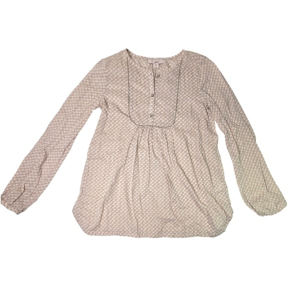 Stella McCartney for GapKids Other - Stella McCartney for GapKids Girls Beige I Love You Cotton Blouse Top Size 10 L